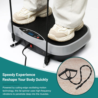 Portable Whole Body Vibration Platform for Strength, Balance and Exercise