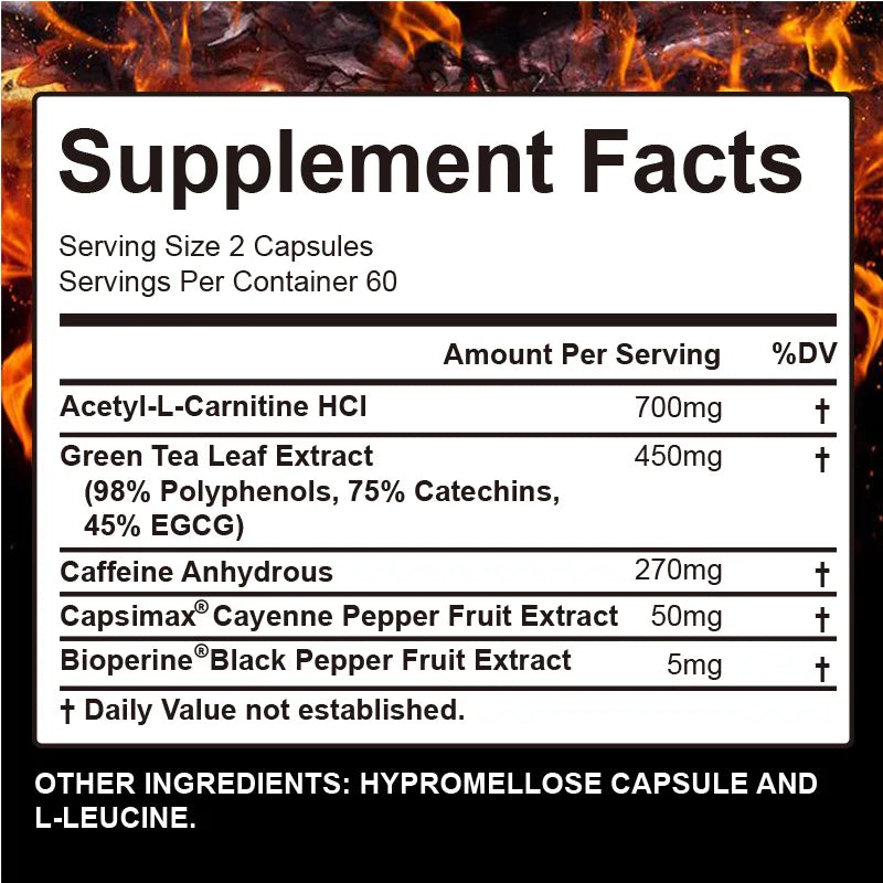 Burn-XT Fat Burner Supplement for Energy, Appetite Control and Metabolism Support