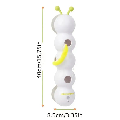 Interactive Automatic Cat Toy with Sensor, USB Rechargeable Exercise Toy for Indoor Cats, Boredom Relief & Entertainment