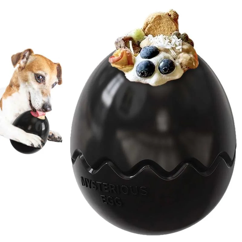 Creative Dinosaur Egg Dog Treat Dispenser, Interactive Slow Feeding & Boredom Relief Toy - Bond Well Supplies