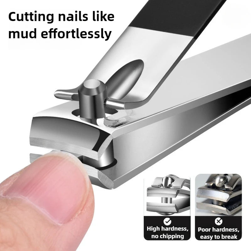 Complete 30-Piece Nail Clipper Kit, Stainless Steel Manicure & Pedicure Tools with Portable Travel Grooming Case - Bond Well Supplies