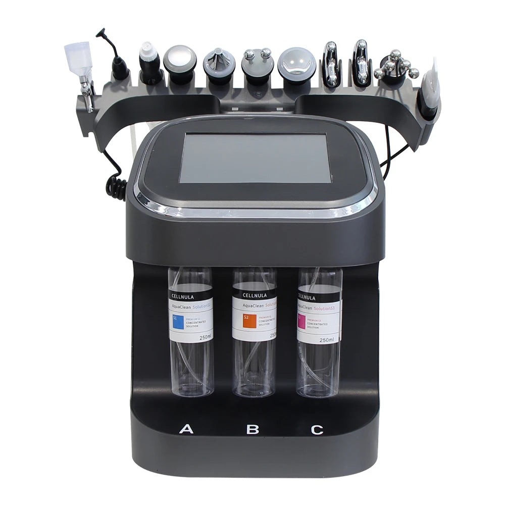 AOKO Hydrogen Bubble Facial Spa Machine, 10-in-1 Professional Skin Cleansing & Beauty Equipment - Bond Well Supplies