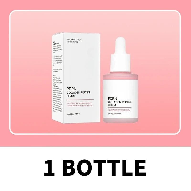 Collagen Peptide Face Serum with Salmon PDRN, Korean Beauty Essence for Skin Renewal & Smoother-Looking Skin - Bond Well Supplies