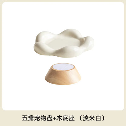 Ceramic Pet Feeding Bowl, Cat Food & Dog Food Dish for Snacks, Meals & Daily Feeding - Bond Well Supplies