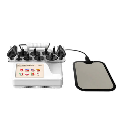 Professional 448K TECAR Machine, RF CET/RET Deep Heating & Microcurrent Body Therapy Device