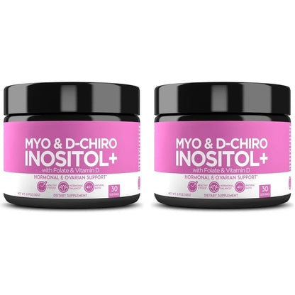 Women's Inositol Capsules, Myo & D-Chiro Inositol 40:1 Ratio with Folate & Vitamin D3, 30 Coun - Bond Well Supplies