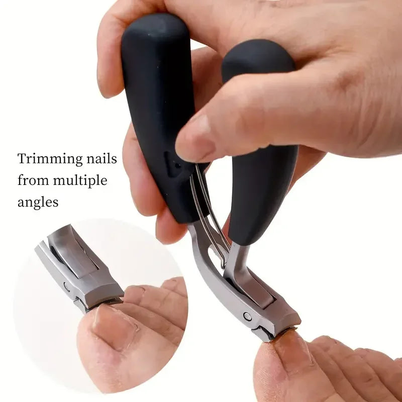 Professional Toenail Clipper, Wide Jaw Cutter for Thick and Hard Nails