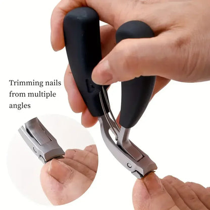 Professional Toenail Clipper, Wide Jaw Cutter for Thick and Hard Nails