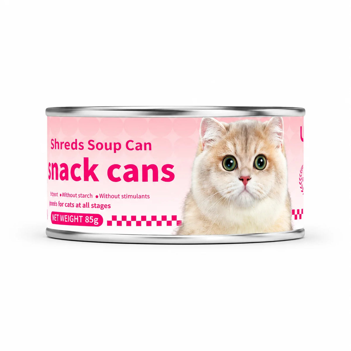 Wet Cat Food 85g Cans, Hydrating Cat Soup Snacks for Kittens, Adult Cats & Daily Feeding - Bond Well Supplies