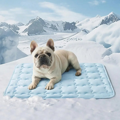 Summer Pet Cooling Mat for Dogs and Cats, Self-Cooling Pad with Breathable Fabric
