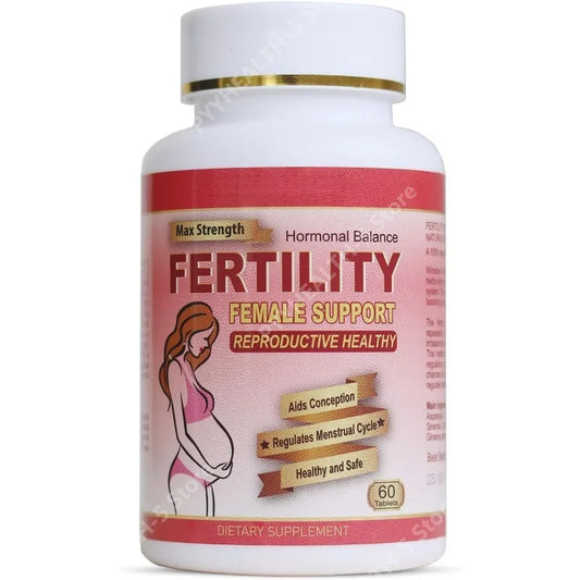 Fertility Tablets for Women, Prenatal Vitamin Supplement for Reproductive Wellness & Daily Nutrition, 60 Coun - Bond Well Supplies