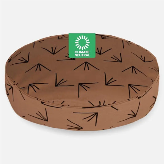 Heat Waves Dog Bed Duvet Cover, 100% Cotton Canvas, Durable Washable Cover for Dogs, Puppies & Cats - Bond Well Supplies