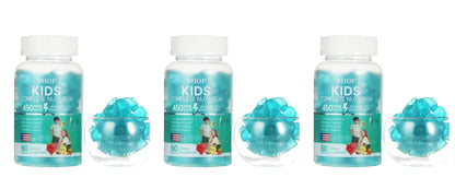 Kids Multivitamin Gummies, DHOP Vitamin D3, C, Zinc & B Vitamins, Daily Nutrition & Wellness Support - Bond Well Supplies