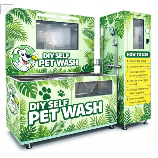 Customized Portable Pet Washing Machine for Dogs & Cats, Outdoor Self-Service Bathing Equipment - Bond Well Supplies