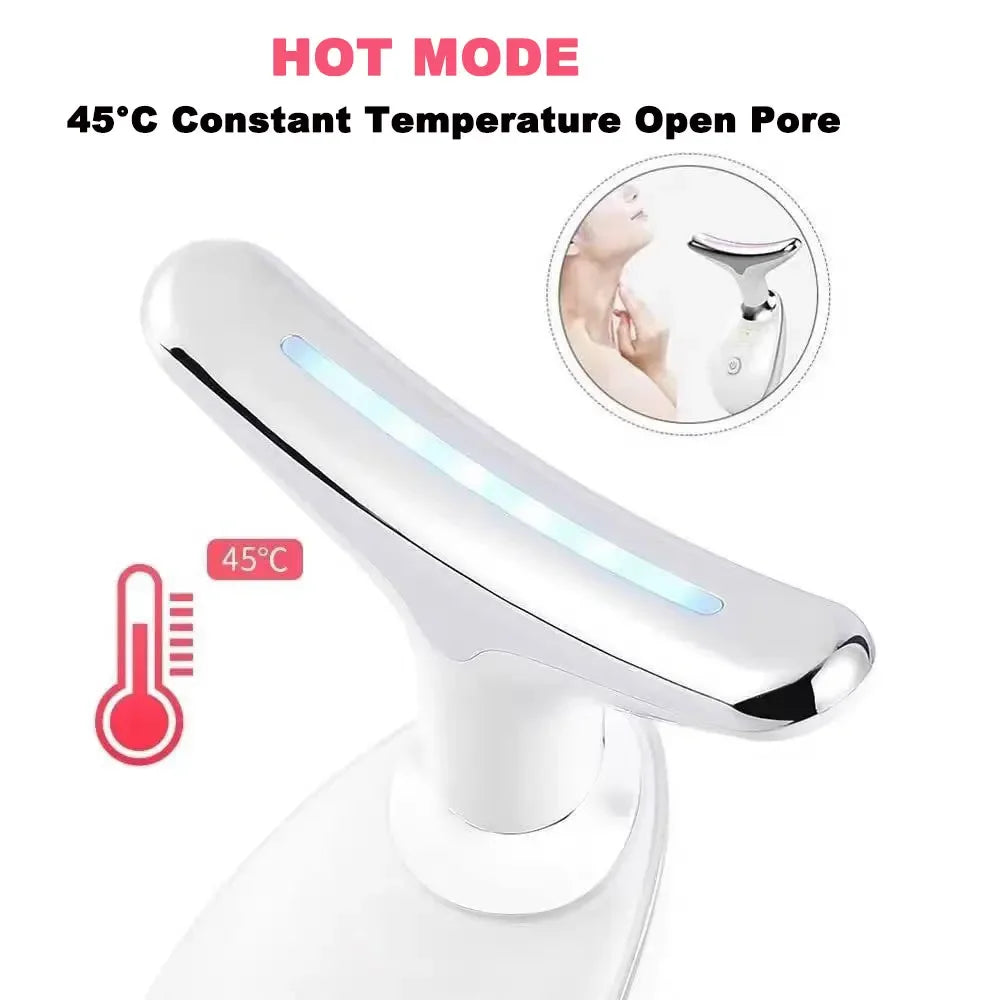 Face & Neck Beauty Massager, Portable Vibration Skin Care Device for Daily Facial Care - Bond Well Supplies