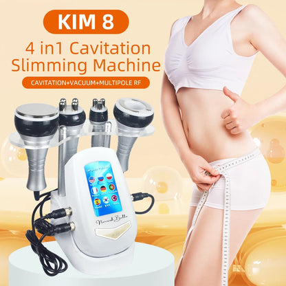 4-in-1 40K Ultrasonic Cavitation Beauty Machine for Body and Facial Care