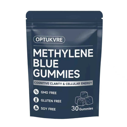 Methylene Blue Gummies 5mg, 30 Count Dietary Supplement
