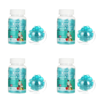 Kids Multivitamin Gummies, DHOP Vitamin D3, C, Zinc & B Vitamins, Daily Nutrition & Wellness Support - Bond Well Supplies