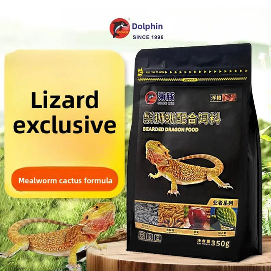 Climbing Lizard Pet Food, High-Protein Insect & Egg Mixed Feed for Mane Lion Lizards - Bond Well Supplies