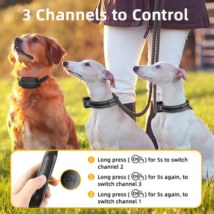 ROJECO Remote Dog Training Collar, Adjustable Training Modes, IPX7 Waterproof