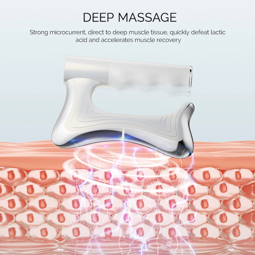 Microcurrent Fascia Massage Tool, Electric Muscle Relaxation Massager