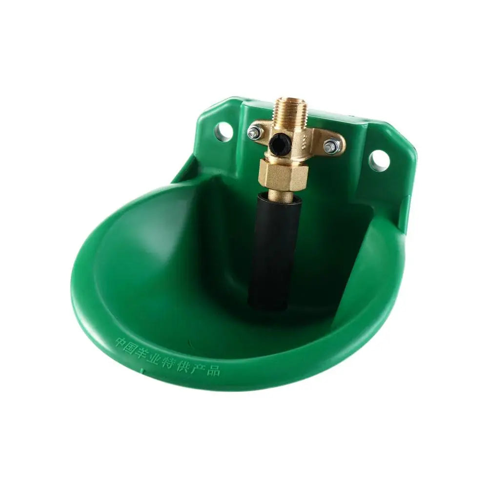 Automatic Livestock Water Drinker Bowl, Copper Valve Feeding Equipment for Sheep, Goats & Cattle - Bond Well Supplies