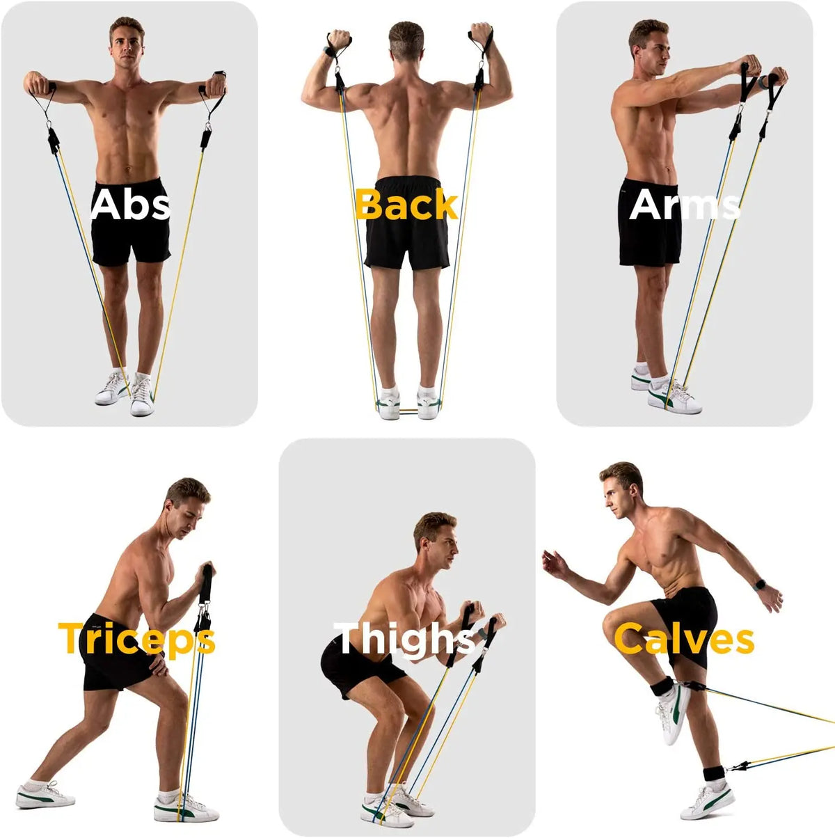 Heavy-Duty Booty Resistance Bands, Up to 300LB for Glute Training, Fitness & Gym Workouts