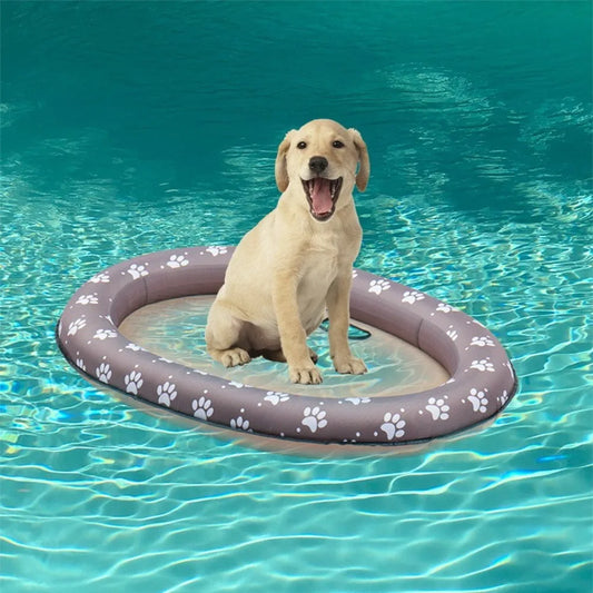 Portable Foldable Dog Floating Raft for Pool and Water Play