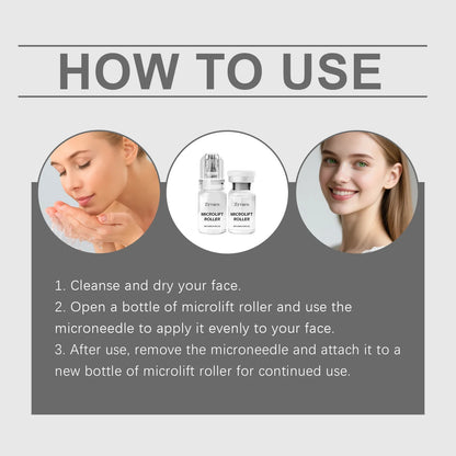 Radiant Flawless Skin Micro-Infusion Kit, 0.25mm Needle Facial Serum Applicator for Home Use - Bond Well Supplies