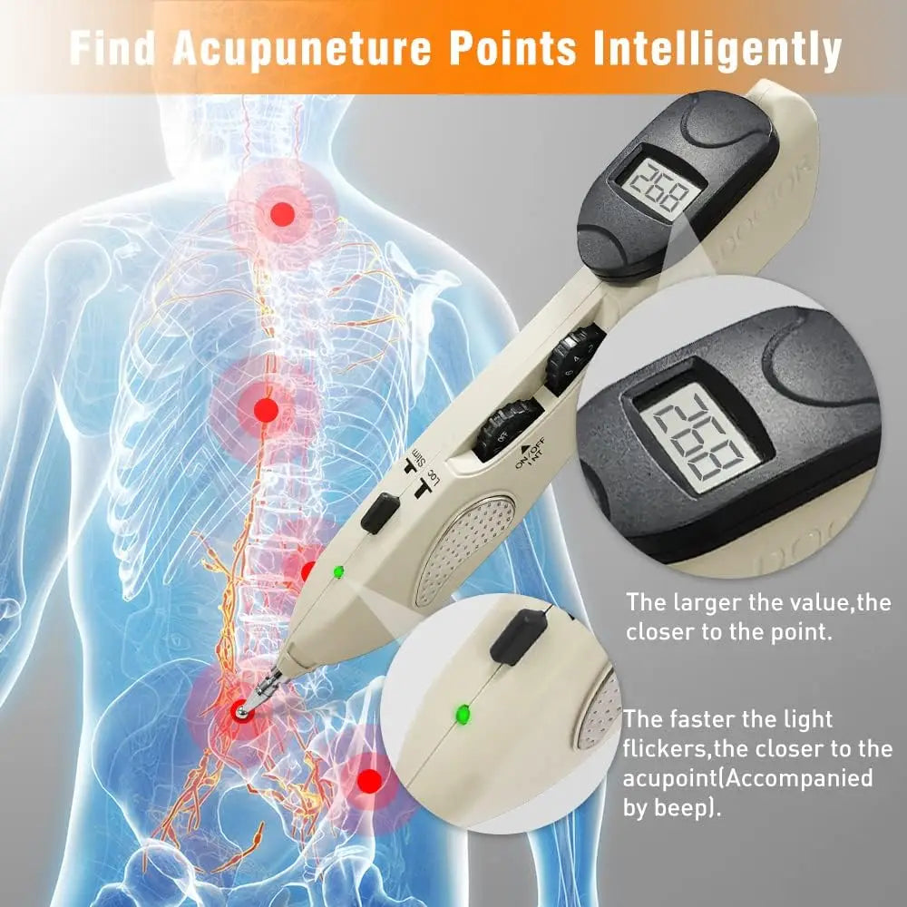 ly
Electronic Acupuncture Pen with Acupoint Detection and Massage Function