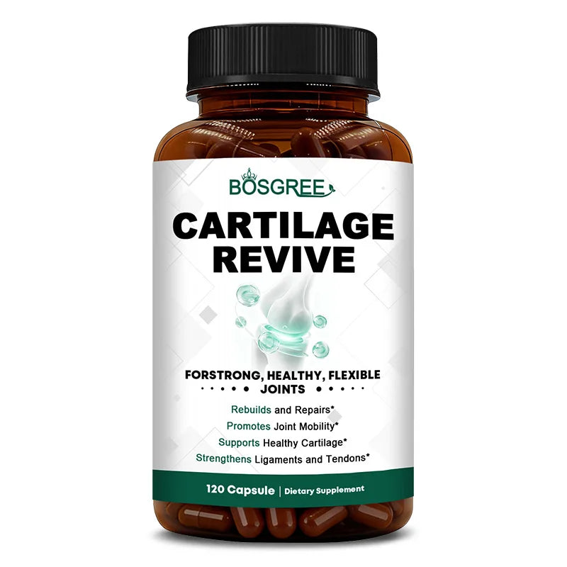 Joint & Cartilage Supplement, Type II Collagen, Glucosamine, MSM & Vitamin D3, Daily Mobility Support Type I - Bond Well Supplies