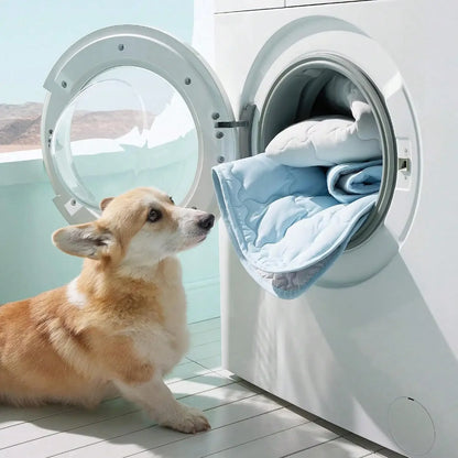 Summer Pet Cooling Mat for Dogs and Cats, Self-Cooling Pad with Breathable Fabric