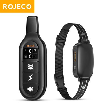 ROJECO Remote Dog Training Collar, Adjustable Training Modes, IPX7 Waterproof