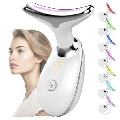 Face & Neck Beauty Massager, Portable Vibration Skin Care Device for Daily Facial Care - Bond Well Supplies