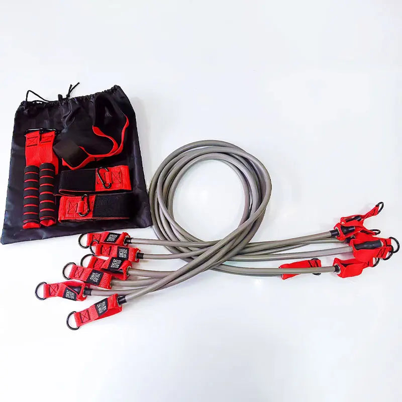Resistance Strap with Handles, Muscle Training, Strength Building & Home Fitness Exercise Equipment