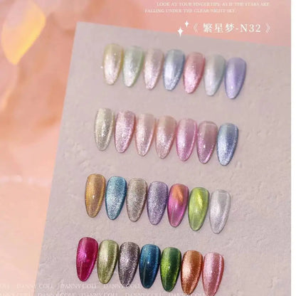 Luxury Cat Eye Gel Nail Polish Kit with Magnetic Effect
