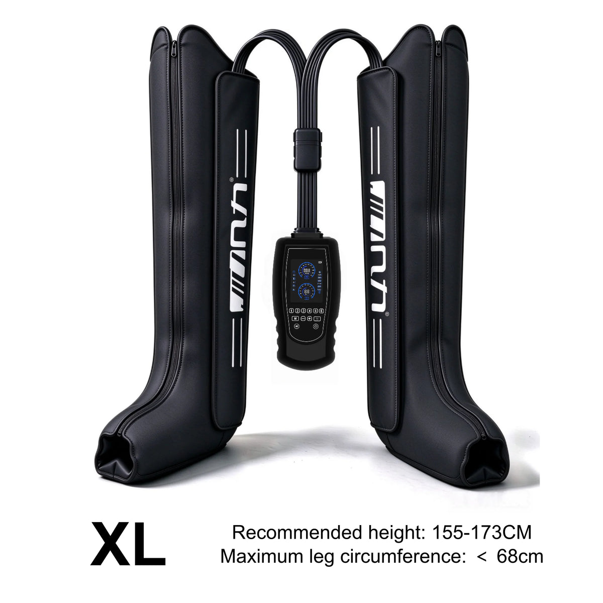 JILI Pressotherapy Compression Boots, 6-Chamber Foot & Leg Massager for Home Relaxation & Recovery