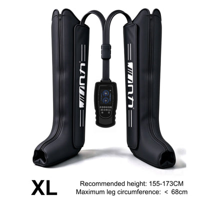 JILI Pressotherapy Compression Boots, 6-Chamber Foot & Leg Massager for Home Relaxation & Recovery