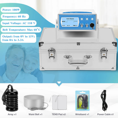 Professional Ionic Foot Bath Spa Machine, Electric Foot Spa Ionizer for Home or Salon