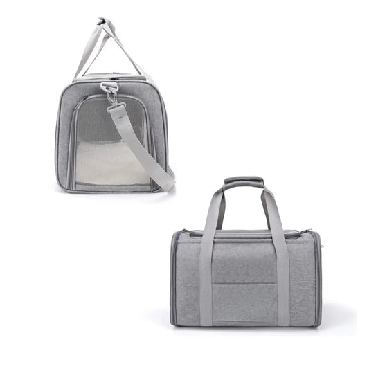 Breathable Mesh Cat Carrier Bag, Portable Shoulder Pet Carrier for Small Dogs and Cats