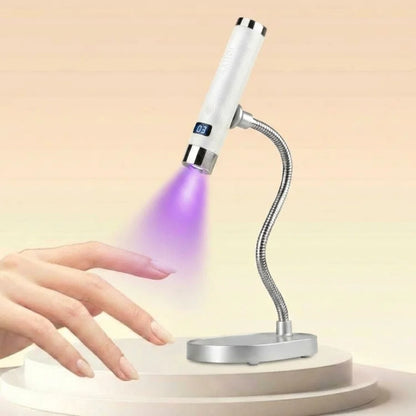 AI Sensor UV LED Nail Lamp, Rechargeable Cordless Gel Nail Dryer with Smart Auto Sensor