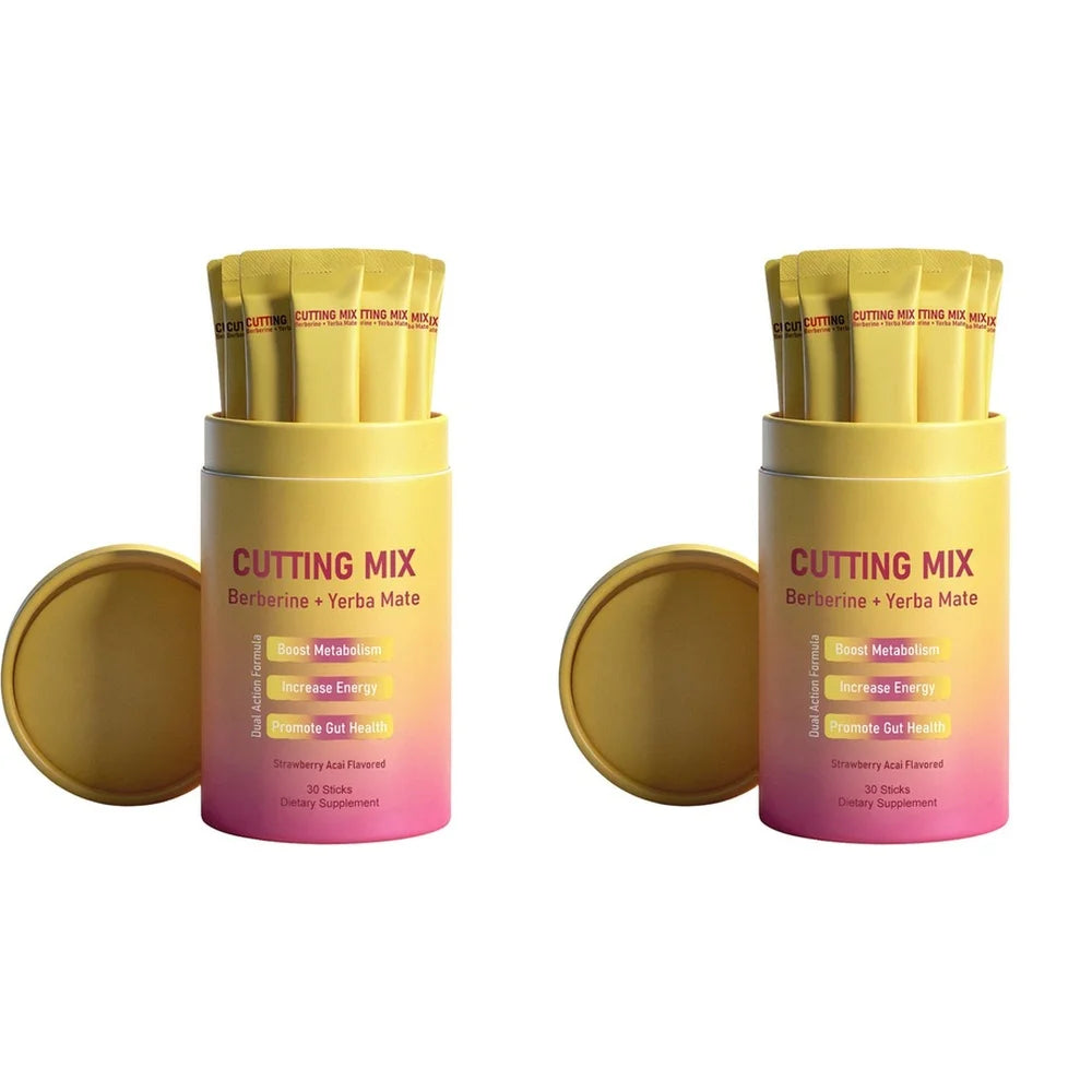 Berberine HCl Powder Drink Mix with Yerba Mate, Chromium, B6 & B12, Daily Wellness Supplement - Bond Well Supplies