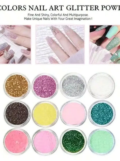 Beginner Acrylic Nail Art Kit, Complete Nail Extension Tools for Extensions, Manicure & DIY Designs - Bond Well Supplies