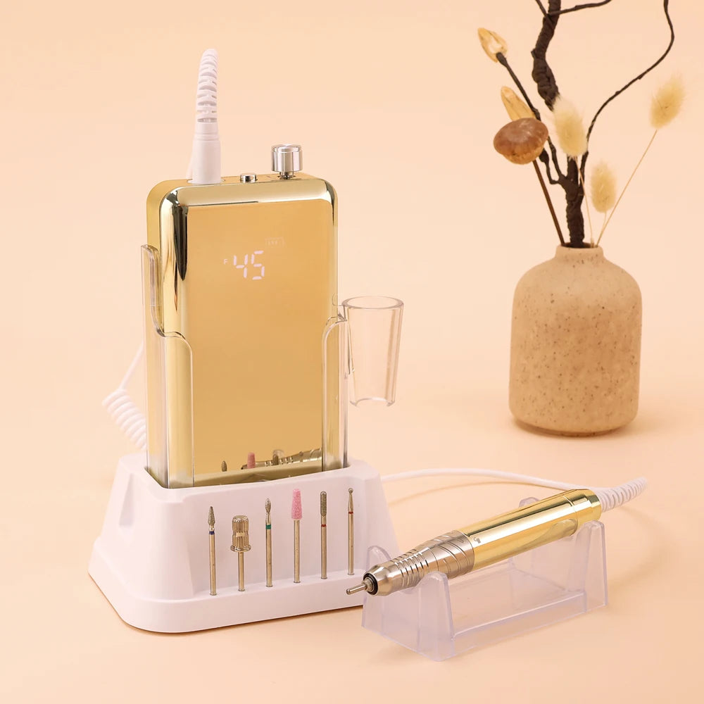 Professional 85W Brushless Nail and Foot File Drill, 45,000 RPM