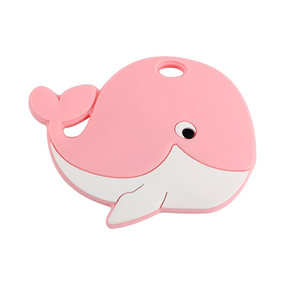 Sunrony 1PC Cartoon Animal Silicone Pendant, Food-Grade DIY Pacifier Chain Accessory - Bond Well Supplies