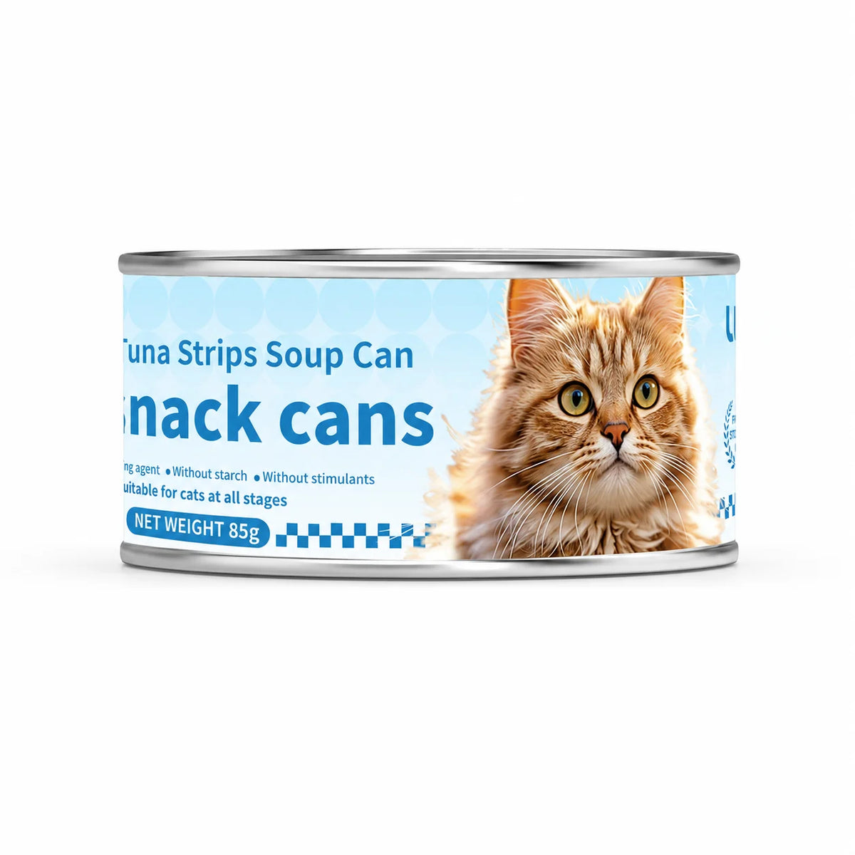 Wet Cat Food 85g Cans, Hydrating Cat Soup Snacks for Kittens, Adult Cats & Daily Feeding - Bond Well Supplies