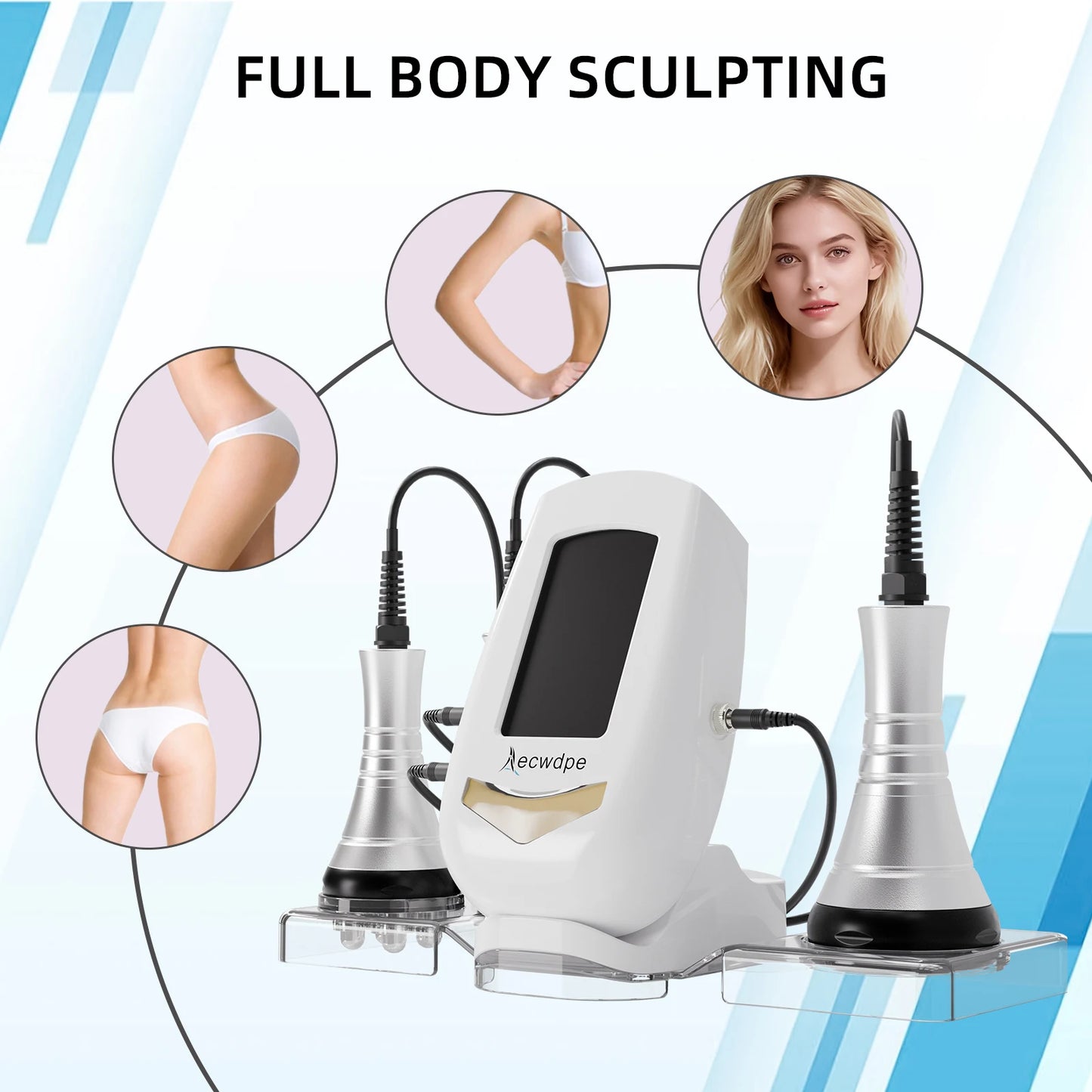 Advanced Cavitation RF Machine for Body Sculpting, Skin Firming and Beauty Care