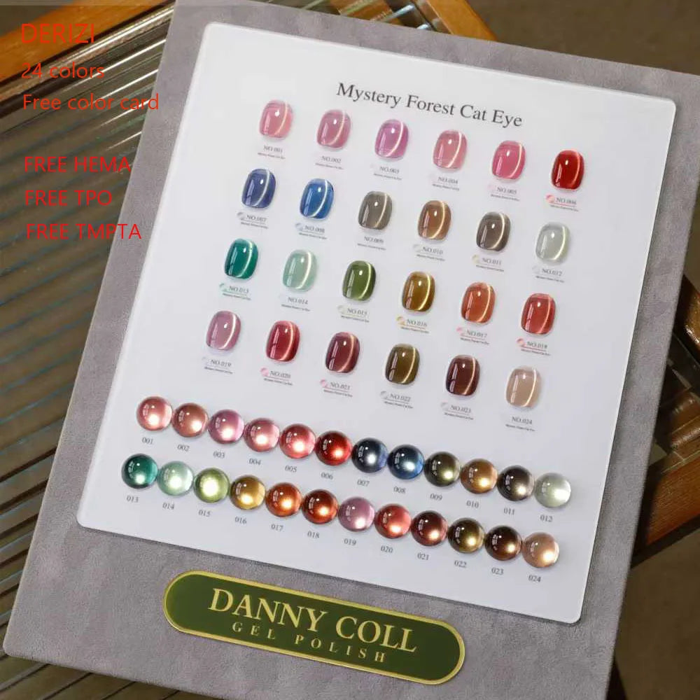 Luxury Cat Eye Gel Nail Polish Kit with Magnetic Effect