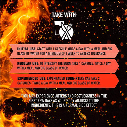 Burn-XT Fat Burner Supplement for Energy, Appetite Control and Metabolism Support