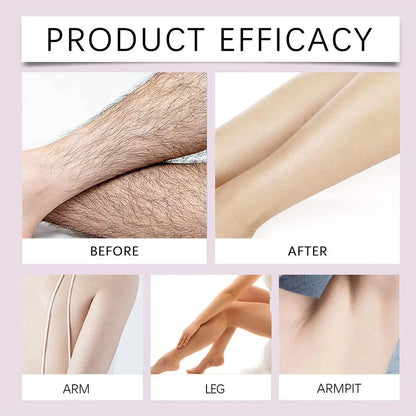 Hair Removal Spray with Growth Inhibitor, 2-Minute Fast Depilatory for Men & Women - Bond Well Supplies